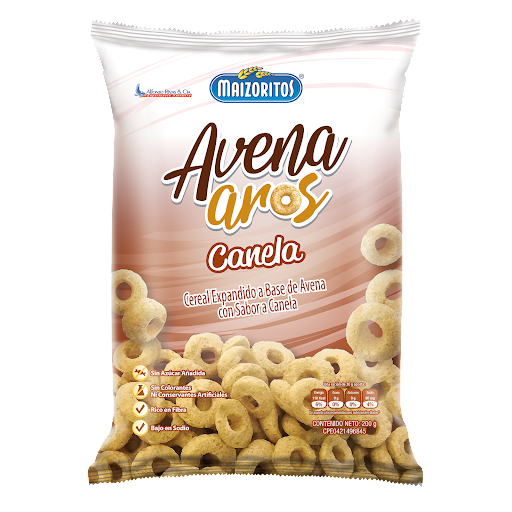 Aros de Avena Canela Maizoritos