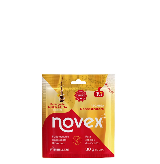 Embelleze Novex Recarga de Queratina Brasileira 30g