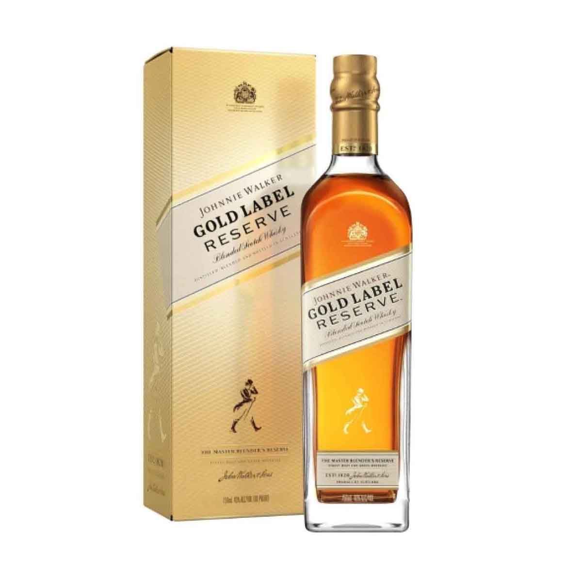 Johnnie Walker gold label blended scotch whisky 750ml