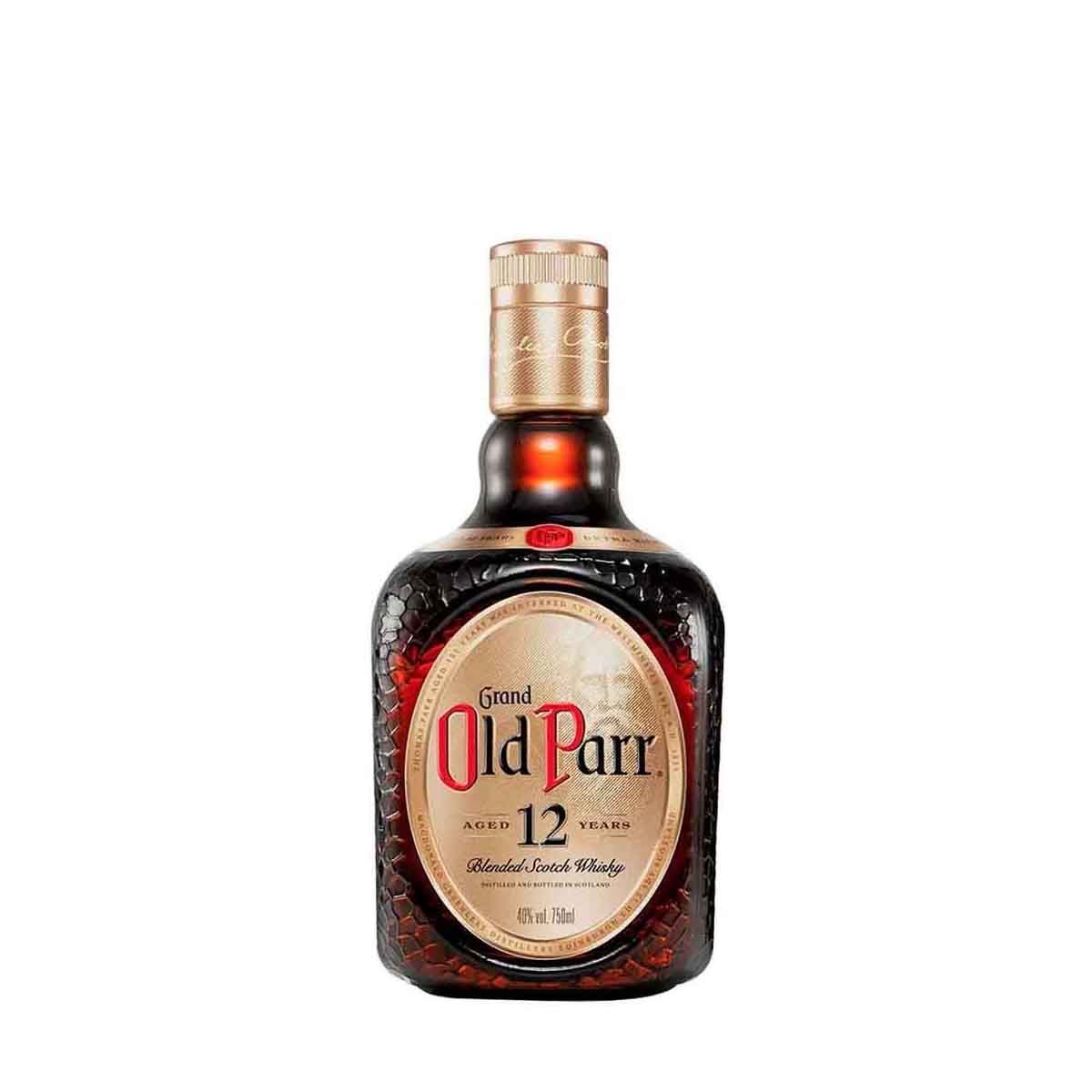 Old parr blended scotch whisky 12 años 750ml.