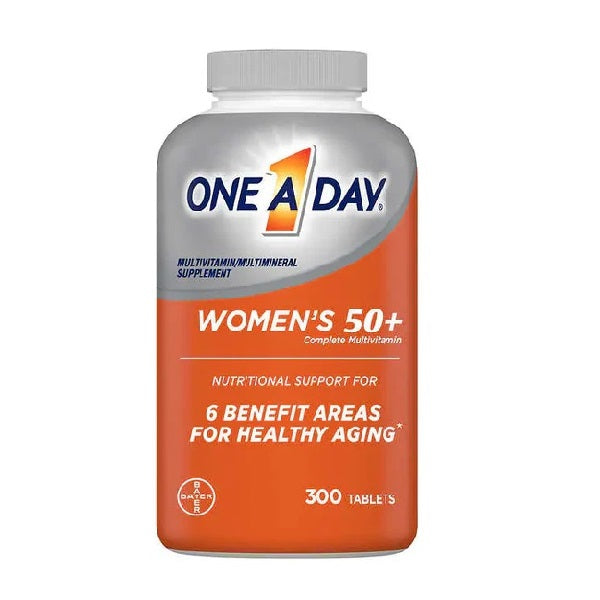 One a Day Womens 50+ complete multivitaminico 300 capsulas – Baraki Bodegón