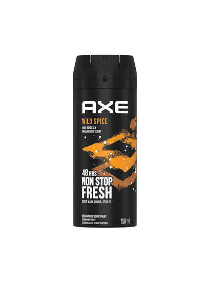 Axe Wild Spice Deodorant & Spray Wild Spices & Cedarwood Scent 150ml