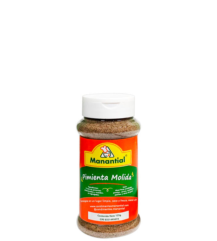 Manantial Pimienta Molida 125g